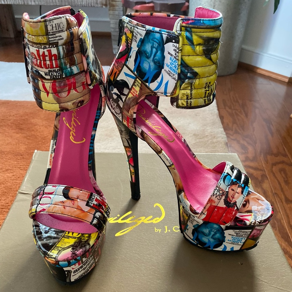Platform High Heel Stiletto Size 9 NIB